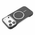 iPhone 18 Pro Max/17 Pro Max Slankt magnetisk cover i kulfiber - grå