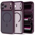 iPhone 18 Pro Max/17 Pro Max Tech-Protect MagPrime MagSafe CC hybrid cover - mat Bourgogne