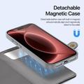 iPhone 18 Pro Max Dux Ducis Lawa Pung læderetui med magnetisk låg - grå