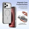 iPhone 18 Pro Max Dux Ducis Lawa Pung læderetui med magnetisk låg - grå