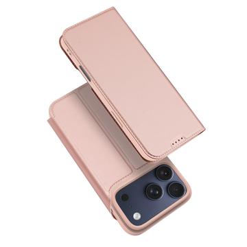 iPhone 18 Pro Max Dux Ducis Skin Pro Flip Cover - Pink