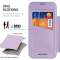 iPhone 18 Pro Max Dux Ducis Skin X Pro Magnetisk Flip Cover - Lilla