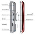 iPhone 18 Pro Max Dux Ducis Yind Hybrid Cover - MagSafe-kompatibel - Grå