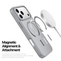 iPhone 18 Pro Max Dux Ducis Yind Hybrid Cover - MagSafe-kompatibel - Grå