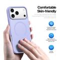 iPhone 18 Pro Max Dux Ducis Yind Hybrid Cover - MagSafe-kompatibel - Lyselilla