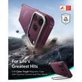 iPhone 18 Pro Max/17 Pro Max ESR Cyber Tough Kickstand MagSafe Hybrid Cover - Dyb Bourgogne