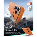 iPhone 18 Pro Max/17 Pro Max ESR Cyber Tough Kickstand MagSafe Hybrid Cover - Orange