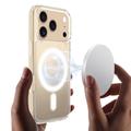 iPhone 18 Pro Max Hybrid Cover - MagSafe Kompatibel - Gennemsigtig