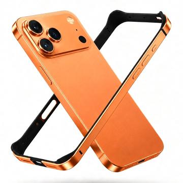 iPhone 18 Pro Max Metalkofanger med forhøjede kanterkanter - Orange