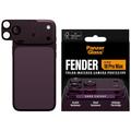 iPhone 18 Pro Max PanzerGlass Fender kamerabeskyttelse - Mørk kirsebær