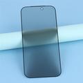 iPhone 18 Pro Max Privacy Full Cover Skærmbeskyttelse Hærdet Glas med Støvtæt Net