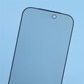 iPhone 18 Pro Max Privacy Full Cover Skærmbeskyttelse Hærdet Glas med Støvtæt Net