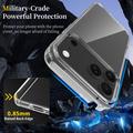 iPhone 18 Pro Max Ridsefast Hybrid Cover - Gennemsigtig