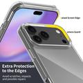 iPhone 18 Pro Max Ridsefast Hybrid Cover - Gennemsigtig