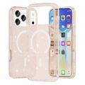 iPhone 18 Pro Max Stylish Glitter Series Hybrid Cover - MagSafe kompatibel - Guld