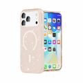 iPhone 18 Pro Max Stylish Glitter Series Hybrid Cover - MagSafe kompatibel - Guld