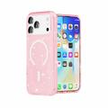 iPhone 18 Pro Max Stylish Glitter Series Hybrid Cover - MagSafe kompatibel - Pink