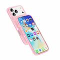 iPhone 18 Pro Max Stylish Glitter Series Hybrid Cover - MagSafe kompatibel - Pink