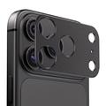 iPhone 18 Pro Max Tech-Protect Camalloy Fit+ kamerabeskytter i aluminium - Sort