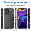 iPhone 18 Pro Max/17 Pro Max Thunder Series TPU Cover - Sort