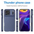 iPhone 18 Pro Max/17 Pro Max Thunder Series TPU Cover - Blå