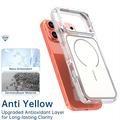 iPhone 18 Pro Max Tofarvet hybrid cover - MagSafe-kompatibel - hvid