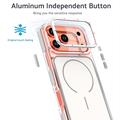 iPhone 18 Pro Max Tofarvet hybrid cover - MagSafe-kompatibel - hvid