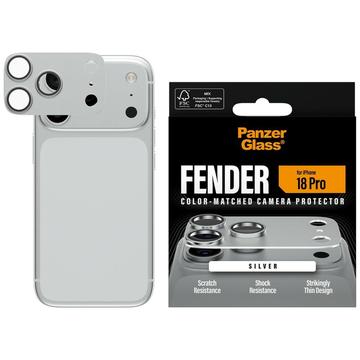 iPhone 18 Pro PanzerGlass Fender kamerabeskyttelse - Sølv