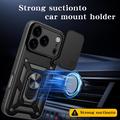 iPhone 18 Pro Roterende Ring Hybrid Cover med Kameraskjold