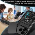 iPhone 18 Pro Roterende Ring Hybrid Cover med Kameraskjold