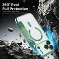 iPhone 18 Pro Stilfuldt magnetisk flip-etui med RFID-kortpladser