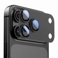 iPhone 18 Pro Tech-Protect Camfull Fit+ kameralinsebeskyttelse - sort