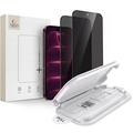 iPhone 18 Pro Tech-Protect OneTouch Set+ Spy 2-pak med Skærmbeskyttelse Hærdet Glas - Privatlivsbeskyttelse
