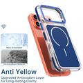 iPhone 18 Pro Tofarvet hybrid cover - MagSafe-kompatibel - Blå