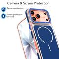 iPhone 18 Pro Tofarvet hybrid cover - MagSafe-kompatibel - Blå