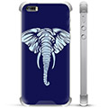 iPhone 5/5S/SE Hybrid Cover - Elefant
