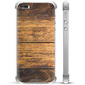 iPhone 5/5S/SE Hybrid Cover - Træ