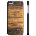 iPhone 5/5S/SE Beskyttende Cover - Træ