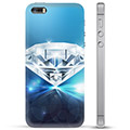 iPhone 5/5S/SE TPU Cover - Diamant