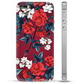 iPhone 5/5S/SE TPU Cover - Vintage Blomster