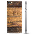 iPhone 5/5S/SE TPU Cover - Træ