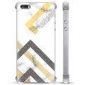 iPhone 5/5S/SE Hybrid Cover - Abstrakt Marmor