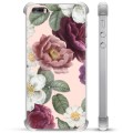 iPhone 5/5S/SE Hybrid Cover - Romantiske Blomster