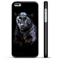 iPhone 5/5S/SE Beskyttende Cover - Sort Panter