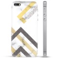 iPhone 5/5S/SE TPU Cover - Abstrakt Marmor