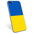 iPhone 5/5S/SE TPU Cover Ukrainsk Flag - Gul og lyseblå