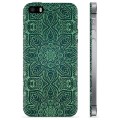 iPhone 5/5S/SE TPU Cover - Grøn Mandala