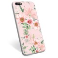 iPhone 5/5S/SE TPU Cover - Vandfarveblomster