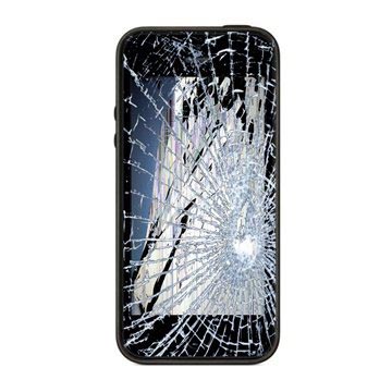iPhone 5S/SE Skærm Reparation - LCD/Touchskærm - Sort