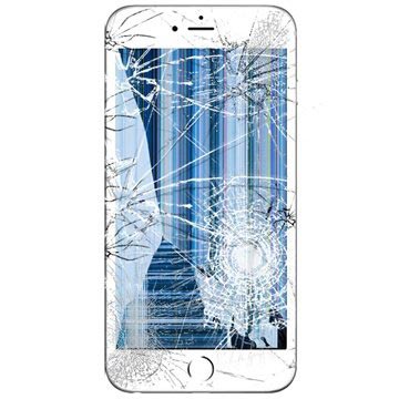 iPhone 6 Skærm Reparation - LCD/Touchskærm - Hvid - Original Kvalitet